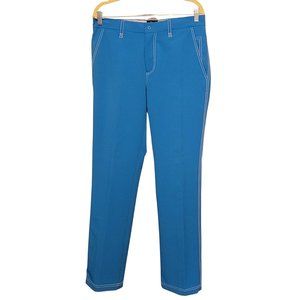 NWOT Sligo Wear Golf Pants Flat Front Mens Blue Athletic Fit Performance 32x32
